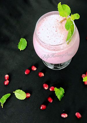 Hình của món Sinh Tố Lựu.