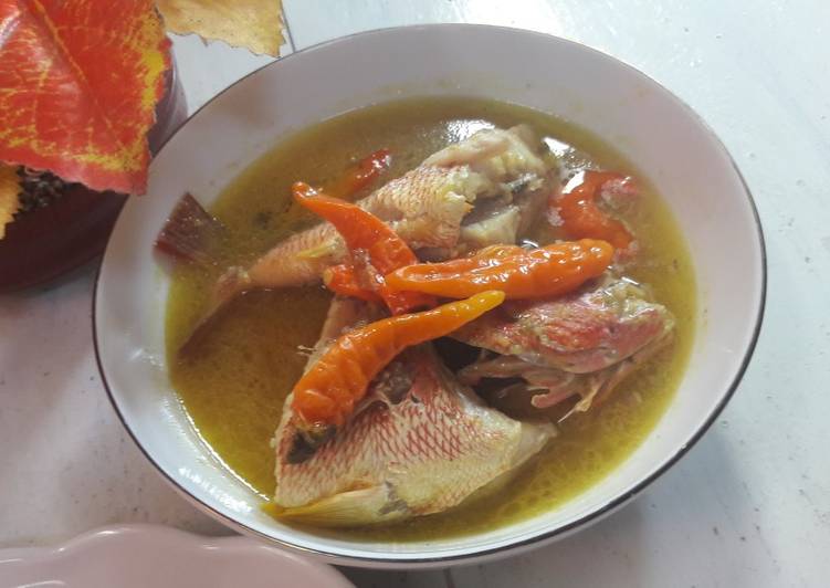 Resep Kakap Merah Tumis Kuning Lezat