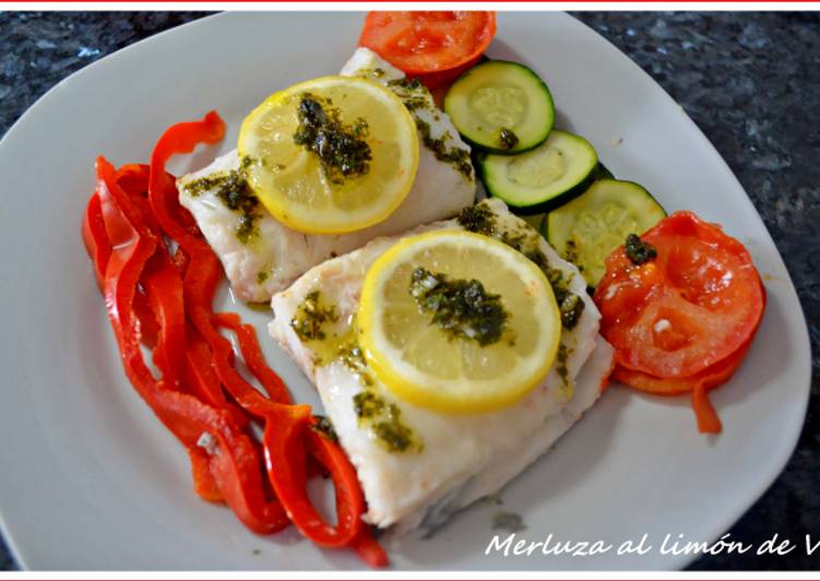 Merluza al limón (Thermomix)