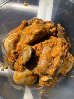 Foto resep Balado ati ayam & telor puyuh