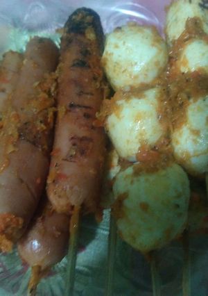 Foto resep Bakso & Sosis bakar