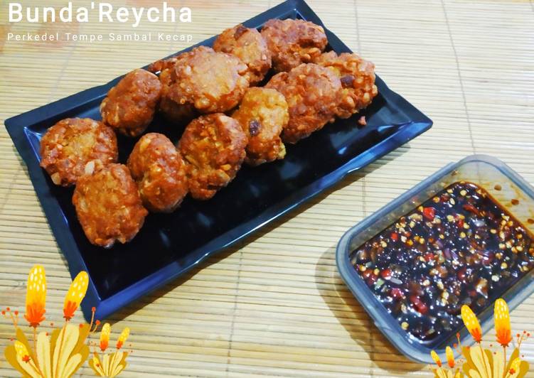 🌸Perkedel Tempe Sambal Kecap