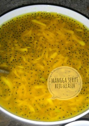 Foto resep Mangga Serut Biji Selasih