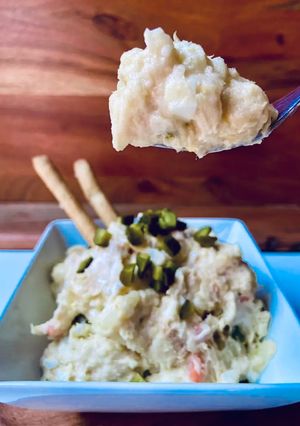 A picture of Potato Salad 🥔 !! (“Ensaladilla rusa”, Spanish Tapa 🇪🇸).