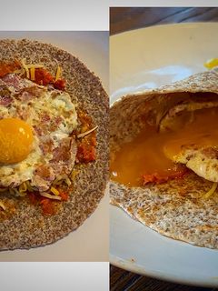 Una foto de Fajitas ibéricas