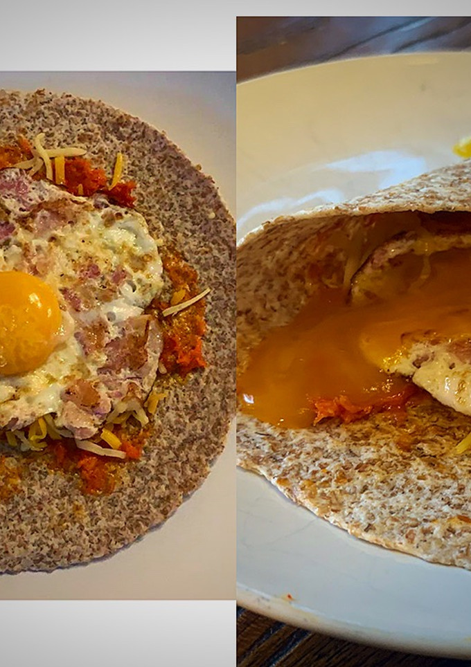 Una foto de Fajitas ibéricas