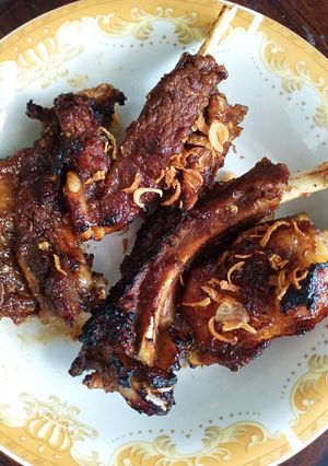 Foto resep Iga Bakar Bumbu Ketumbar enak ala restoran