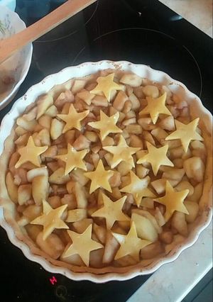 Amerikai almás pite recept fotója