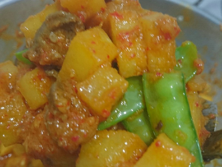 Resep Sambel goreng kentang ati ampela Anti Gagal