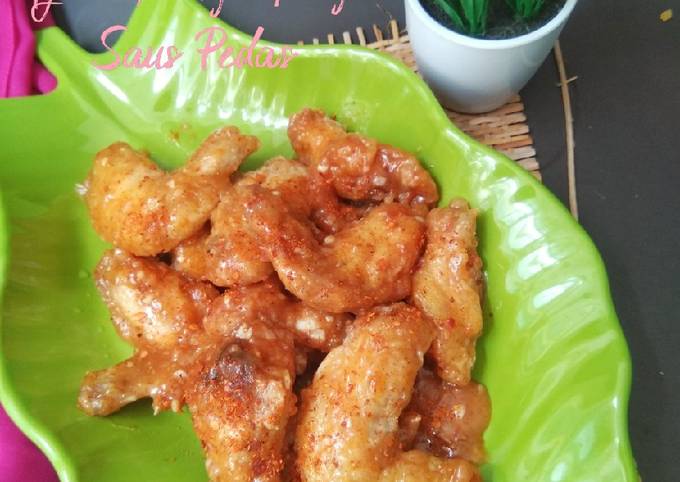 Ayam Goreng Tepung Saus Pedas