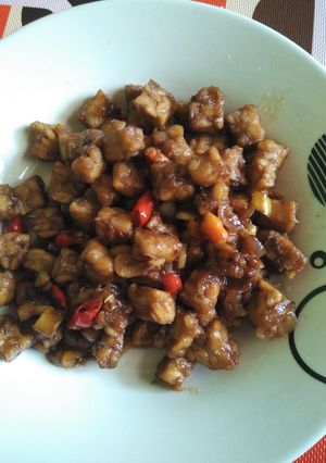 Foto resep Tempe kecap part 2