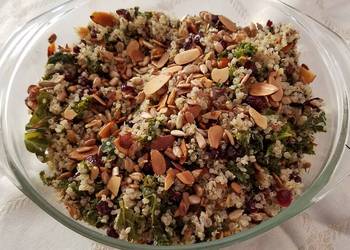 Fresh, Serving Recipe Kale Quinoa Restaurant Style Fresh, Serving Recipe Kale Quinoa Restaurant Style