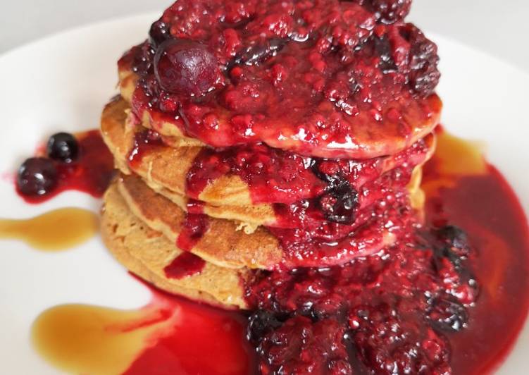 Comment Servir Pancakes vegan