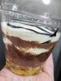 Postre en vaso sin gluten