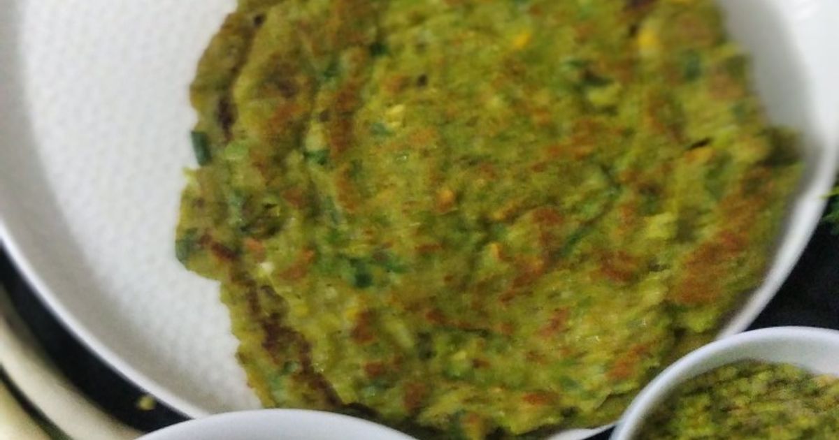 Rita Gajjar દ્વારા રેસીપી પોંક ના ચીલા (Paunk Chila Recipe In Gujarati ...