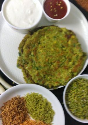Rita Gajjar દ્વારા રેસીપી પોંક ના ચીલા (Paunk Chila Recipe In Gujarati ...