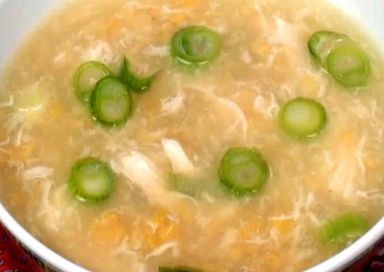 طريقة عمل شوربة الذرة