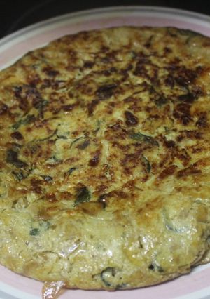 Una foto de Tortilla de calabacín
