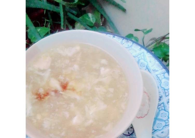 Recipe of Speedy Chicken Corn soup