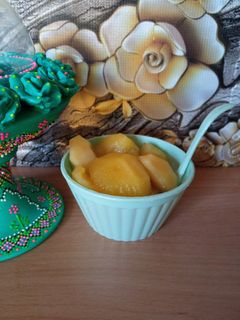 عکسی از دستور کمپوت سیب