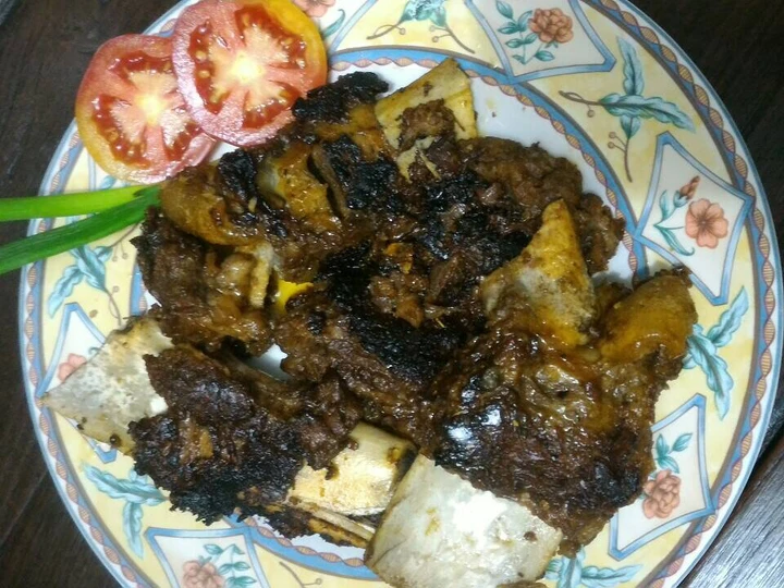 Langkah Mudah untuk Menyiapkan Resep Iga sapi panggang #kitaberbagi yang Lezat