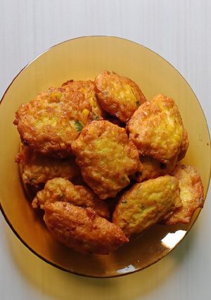 Foto resep Dadar jagung (perkedel jagung)
