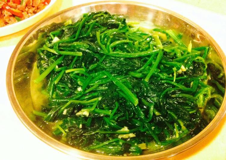 Resep 5. Cah Bayam Taiwan Anti Gagal