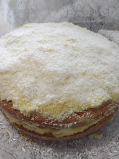 Foto de Naked Cake de Coco e Abacaxi