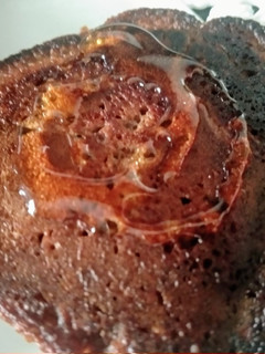 Una foto de Blinis de chocolate saludables