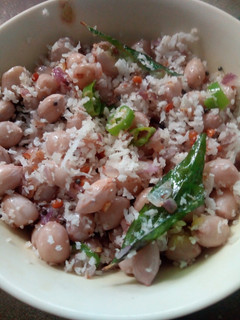 வேர்க்கடலை சுண்டல் (Verkadalai sundal recipe in tamil) செய்முறை முக்கிய புகைப்படம்