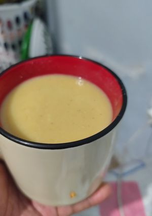 Una foto de Atole de Piña