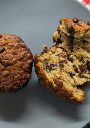 Φωτογραφία της συνταγής Muffins/κεκάκια με βρώμη αφράτα και υγιεινά