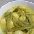 Lodeh Labu Siam Telur Puyuh