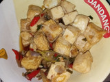Oseng tahu & putih telur