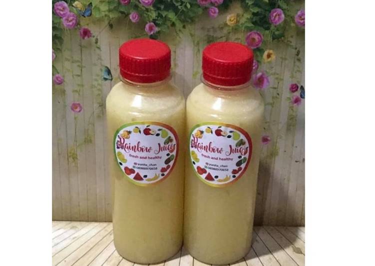 Cara Gampang Menyiapkan Diet Juice Star Fruit Ambarella Jicama Pear Chicory yang Bisa Manjain Lidah