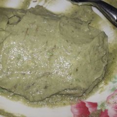 A picture of Avocado filling.
