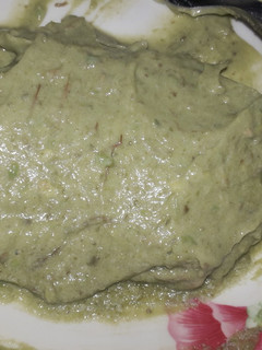 A picture of Avocado filling.