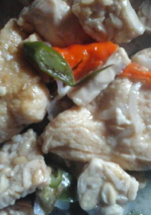 Foto resep Tahu tempe kuah santan