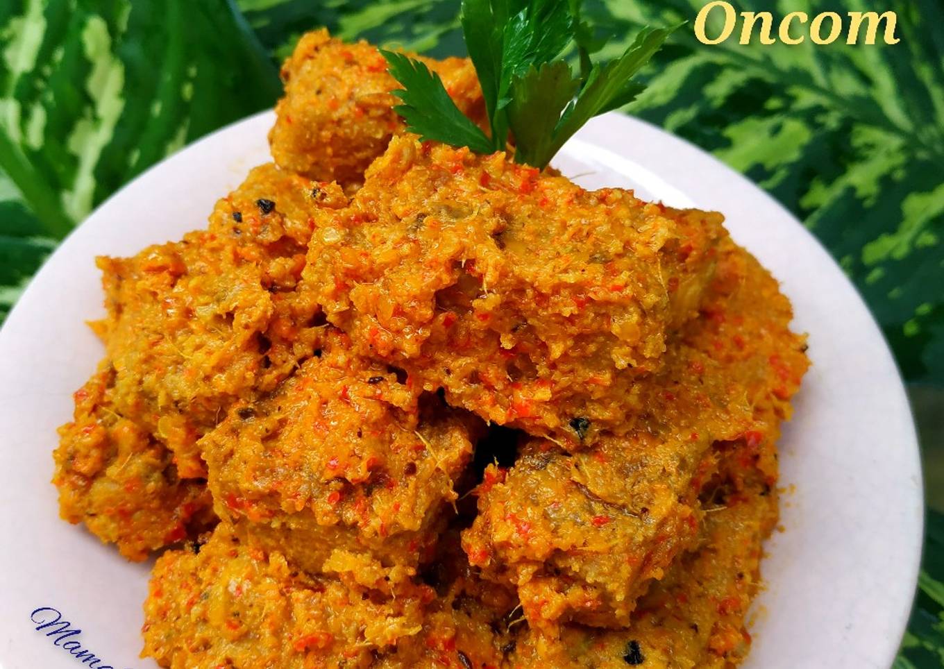 Rendang Oncom Super Enak