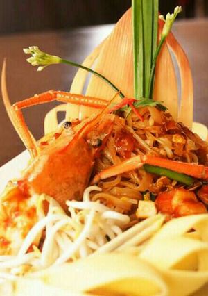 รูปของ ผัดไทยกุ้งแม่น้ำ