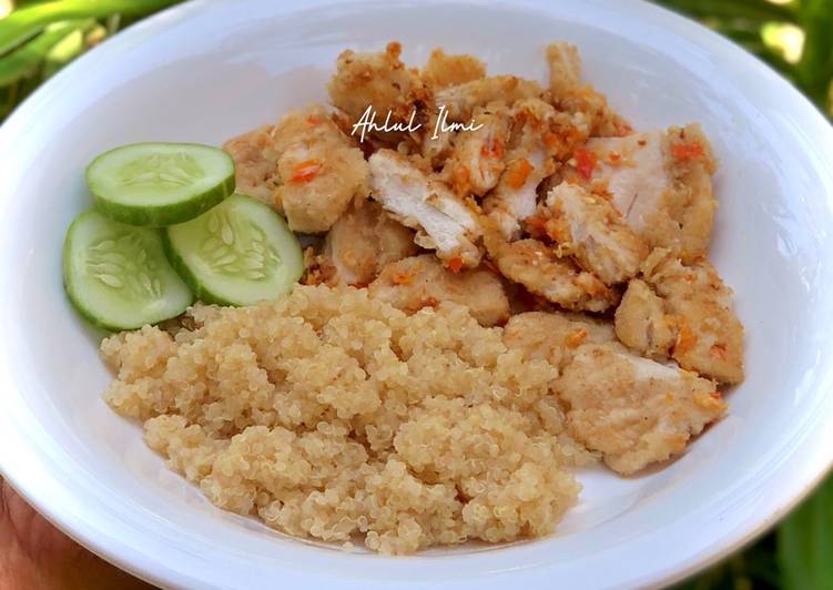 Ayam Geprek (Low Calorie)