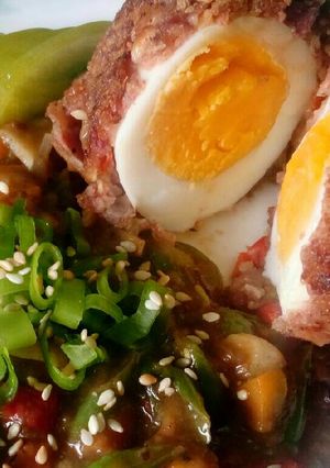 Foto resep Telur daging