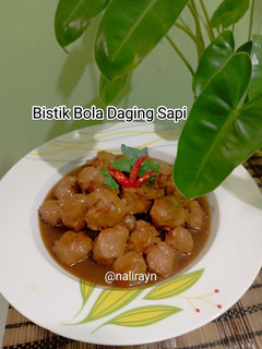 Foto resep #169 Bistik Bola Daging Sapi