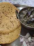 Sarson Ka saag and makki ki roti authentic dish