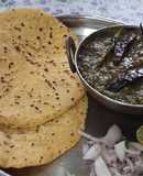 Sarson Ka saag and makki ki roti authentic dish