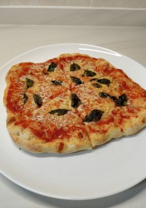 Una foto de Pizza Casera con Fermentación Lenta