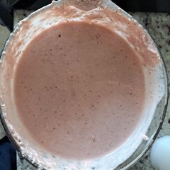 A picture of Strawberry Bisque Soup.