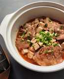 麻婆燒肉豆腐煲