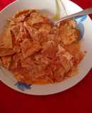 Chilaquiles rojos. ॐ