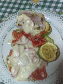 Una foto de Pizza de zapallo italiano